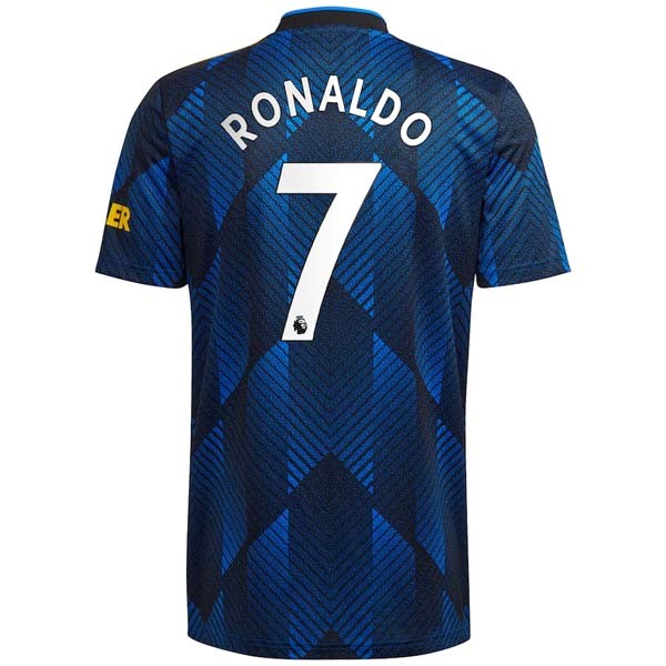 Camiseta Manchester United NO.7 Ronaldo Replica Tercera Ropa 2021/22 printing